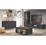 Dolmar Obývací stěna MORASS | černá