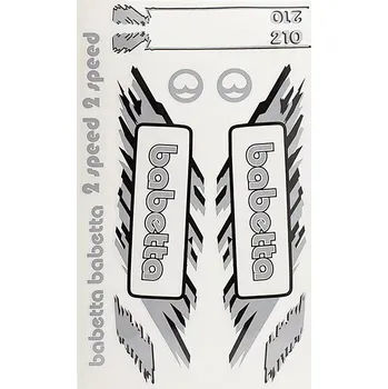 Motor pro motocykl Nálepky Jawa Babetta 210 - šedá