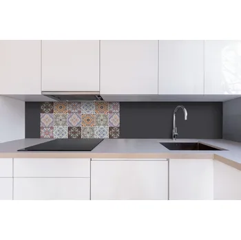 Obklad DIMEX | Dibond za kuchyňskou linku DBW-08040-245 | 80 x 40 cm | Turecké kachličky + Dibond deska za kuchyňskou linku DIMEX v rozměru 80 x 40 cm, motiv Turecké kachličky