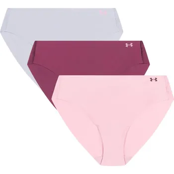 Kalhotky Dámské kalhotky UNDER ARMOUR 3Pack 1383897 Barva: Růžová (697), Velikost: XL