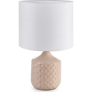 Lampička ArtFir Stolní lampa KAYA 01 | bílá/krémová 30 x 32 cm