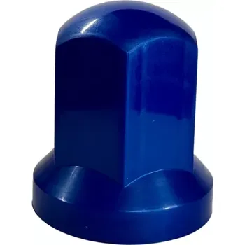 Poklice na kolo Násada na šrouby plastová 32, vysoká 52mm, 10 ks- Modrá
