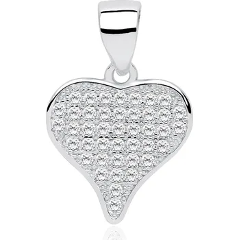 Přívěsek LUNICA Stříbrný přívěsek SRDCE 0030 Ag 925; ≤1,1 g.