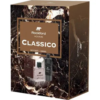 Pánský parfém Rockford Homme Dárková sada toaletní voda pánská 100 ml + sprchový gel 250 ml