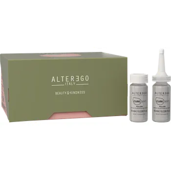 Vlasová regenerace Curego Filler Sérum 12×10 ml – pro oslabené, lámavé a poškozené vlasy Intenzivní sérum pro oslabené a lámavé vlasy – zpevnění, síla a hebkost
