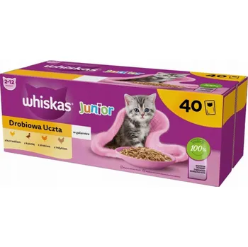 Krmivo pro kočku Whiskas Junior kapsička výběr v želé Poultry