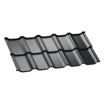 plechová krytina Regamet DVOUMODULOVÁ MONA - EXELENT SP40 Barva: RAL 7016/ antracitová šedá