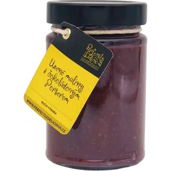 Perfectly Delicious Džem maliny uzené s čokoládovým Porterem 310g