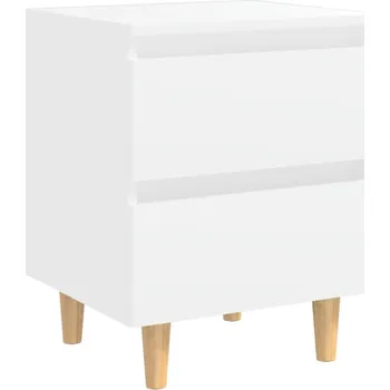 Noční stolek Noční stolek skandinávský 40x35x50 cm, bílý