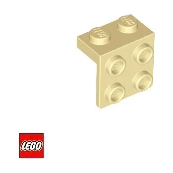 Stavebnice LEGO LEGO® Dílky LEGO Konzole 1x2 - 2x2 / 44728 21712 Barva: Béžová 44728