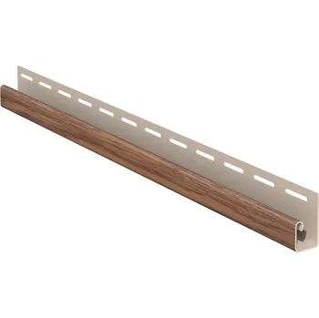 Obklad Ukončovací J profil WOOD SIDING SV-15 zlatý dub