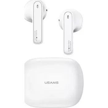 Sluchátka Bezdrátová sluchátka Bluetooth TWS 5.0 USAMS SM Series bílé