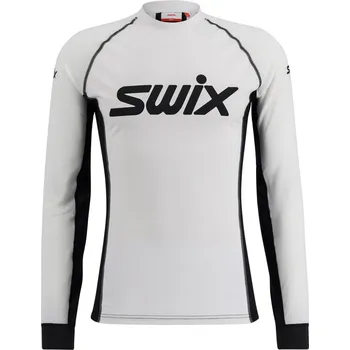 Běžecké oblečení Triko Swix Triko Swix Triac 10089 dl.r. pánské bright white/black XL XL