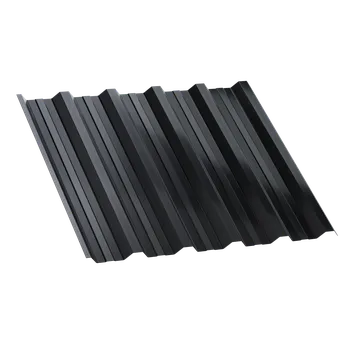 plechová krytina Regamet T-35 - trapézový plech - LESKLÝ /0,50 mm/ SP25 Barva: RAL 3009 / oxidovaná červená