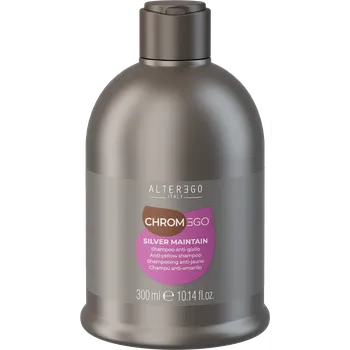 Chromego Silver Kondicionér 300 ml – pro odstranění žlutých tónů ve vlasech Silver kondicionér pro blond a šedé vlasy – neutralizace žlutých tónů a lesk