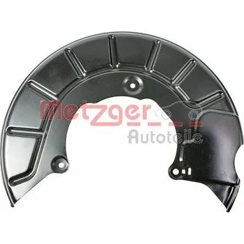 Brzdový kotouč Ochranný plech proti rozstřikování, brzdový kotouč METZGER 6115029