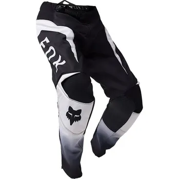 Moto kalhoty Kalhoty - FOX 180 Lean 2025 - Black / White 34