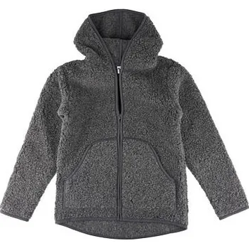 Dámská mikina Vlnka Mikina z ovčí vlny s kapucí tmavě šedá velikost oblečení M