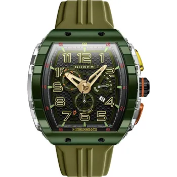 Hodinky Nubeo NB-6088-05 Magellan Retrograde Chronograph 49mm 5ATM