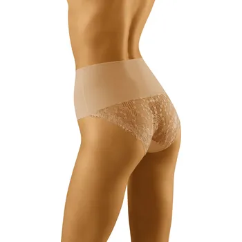 Kalhotky Dámské kalhotky Promessa béžová - Wol-Bar XL