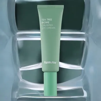 Pleťový krém Farm Stay - Tea Tree Biome Calming Eye Cream - Zklidňující oční krém s extraktem z čajovníku - 50 ml