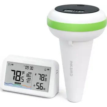 Kuchyňský teploměr INKBIRD Bezdrátový solární bazénový teploměr s centrálou IBS-P03R Inkbird