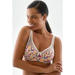 Podprsenka Generous s potiskem květin, s kosticemi vícebarevná 80D