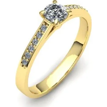 Prsten Zásnubní prsten PZAU180016 Materiál: Červené zlato 14kt, Velikost: 53