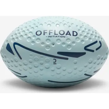 Fotbalový míč KIPSTA Ragbyový pěnový míč pro začátečníky velikost 3 3 MODRÁ