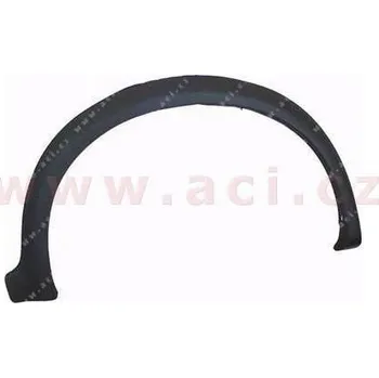 Blatník karosérie -7/87 plastové lemy zadních blatníků L
