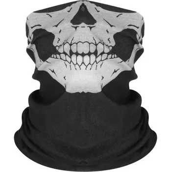 Šátek Balaclava | motorkářský šátek - potisk lebka - A