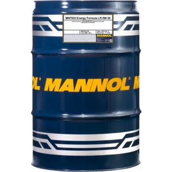 Motorový olej Mannol 7922 Energy Formula LR 0W-30 60L