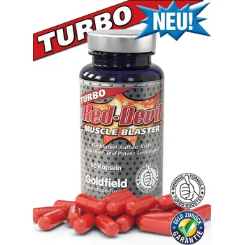 Anabolizér Red Devil Turbo - Goldfield Balení: 60 kaps.