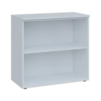 Policová skříň LXN 2 - 8N kancelářská skříň, nika, 750x800x400, bílá