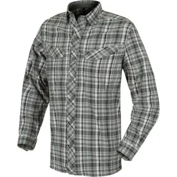 Pánská košile Košile Defender Mk2 City Shirt, Helikon, Pine Plaid, XS