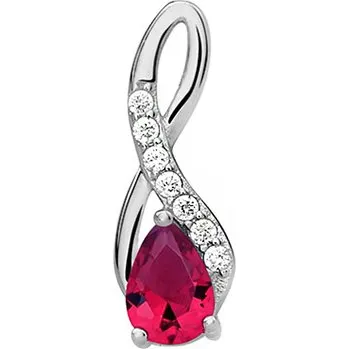 Přívěsek LUNICA Stříbrný přívěsek RED 0145 Ag 925; ≤1,2 g.