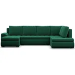 Rohová rozkládací sedací souprava TOKIO II PRO Pravá Zelená