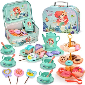Dětská kuchyňka Dětská čajová souprava - Mermaid 48 dílná CABT250