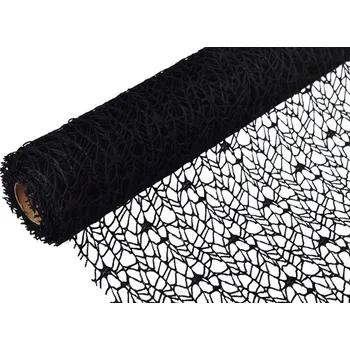 Party dekorace Pavučina 50cm x 5y černá