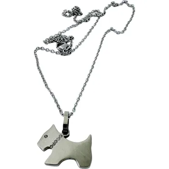 Náhrdelník Náhrdelník s přívěskem ve tvaru psa se zirkony