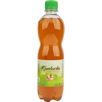 Limonáda Kombucha zázvor s limetkovou příchutí BIO Stevikom