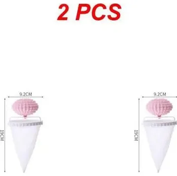 Praní a péče o prádlo Odstraňovač chlupů do pračky s omyvatelným filtrem - růžový 2 ks