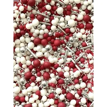 Cukrovinka Cukrové zdobení Mix „Cherry Queen“ 50g