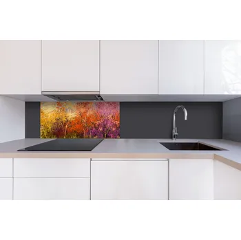 Obklad DIMEX | Dibond za kuchyňskou linku DBW-08040-211 | 80 x 40 cm | Barevné květinové pozadí + Dibond deska za kuchyňskou linku DIMEX v rozměru 80 x 40 cm, motiv Barevné květinové pozadí