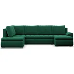 Rohová rozkládací sedací souprava TOKIO II PRO Levá Zelená