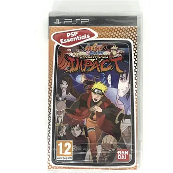 Hra pro starou konzoli PSP - Naruto Shippuden Ultimate Ninja Impact, nová