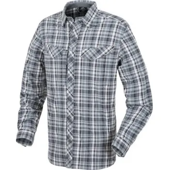 Pánská košile Košile Defender Mk2 City Shirt, Helikon, Stone Plaid, XS
