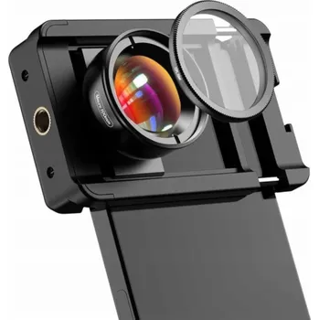 Objektiv Objektiv Apexel / Makro objektiv 100 mm Hd + Cpl filtr + držák 1.4 / Iso pro telefon / Apl-hb100cpl