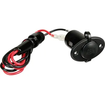Autoelektrika CL zásuvka do panelu 12/24V LAMPA
