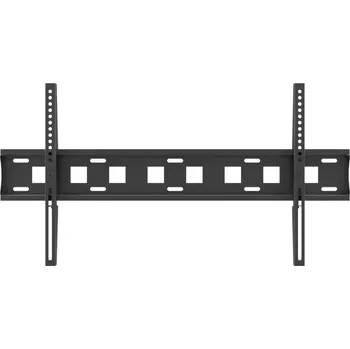 Televizní držák Pevný nástěnný držák na TV 40–86" VESA 75×75 až 800×400, nosnost 49 kg